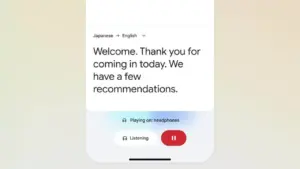 Google cho dịch cuộc nói chuyện trực tiếp bằng iPhone