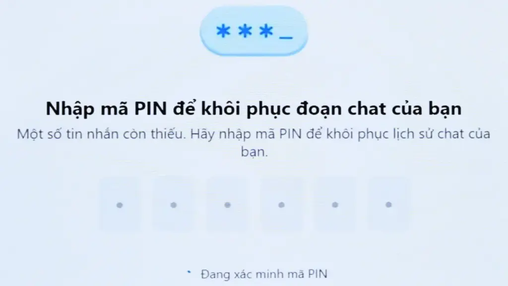 Người dùng Messenger gặp khó khi đồng bộ lịch sử chat