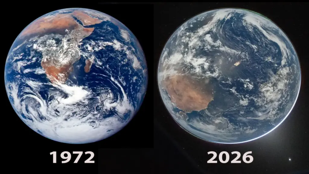 Tại sao ảnh chụp Trái Đất cách đây 54 năm 'sáng đẹp' hơn 2026