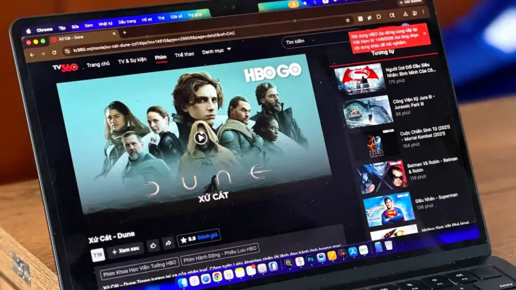 HBO Go ngừng dịch vụ trực tuyến tại Việt Nam