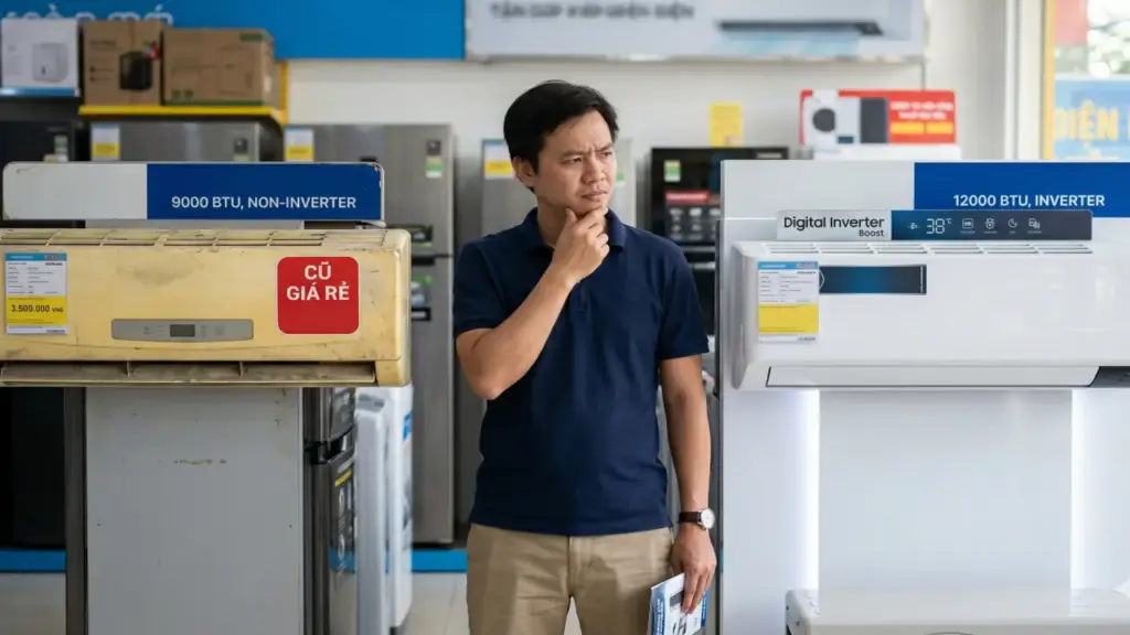 Tại sao điều hòa cũ cho cảm giác mát sâu hơn máy mới?