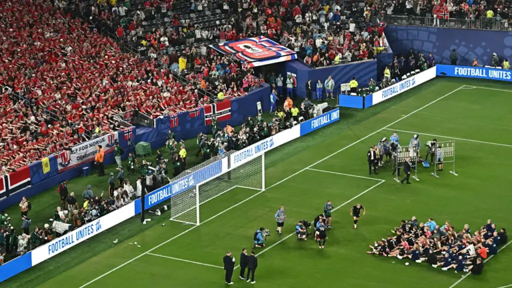 Thành phố Na Uy rung lắc khi đội tuyển ghi bàn tại World Cup