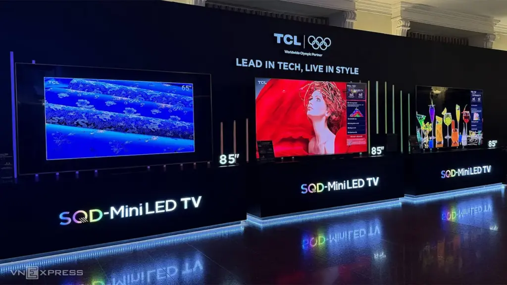 TV cao cấp nổi bật bán tại Việt Nam nửa đầu 2026