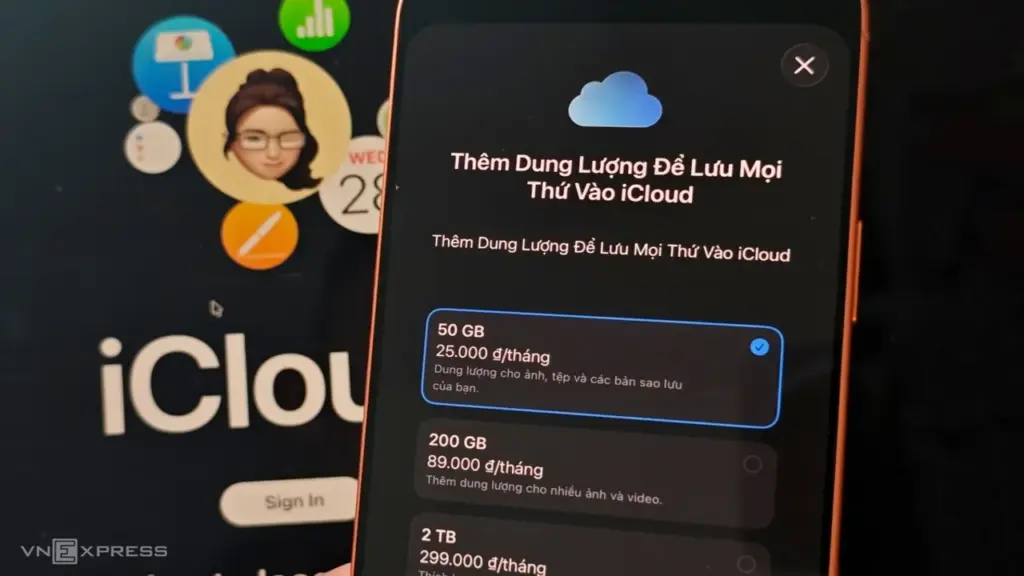 Apple tăng giá iCloud+ tại Việt Nam